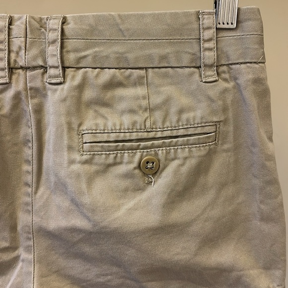 New J. Crew chino 100% cotton broken in khaki classic preppy coastal shorts - Picture 7 of 11